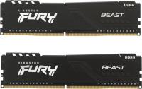   16Gb DDR4 3200MHz Kingston Fury Beast KF432C16BBK2/16WP 2x8Gb KIT