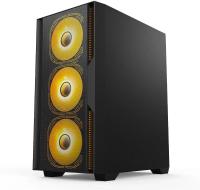 Корпус Accord ACC-ZCU1B черный без БП mATX 3x120mm 1xUSB3.0 1xUSB3.1 audio