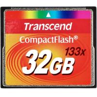   CompactFlash 32GB Transcend 133X TS32GCF133 (45/20 Mb/s)