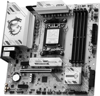 ����������� ����� MSI B850M GAMING PLUS WIFI6E, SocketAM5, AMD B850, mATX, Ret