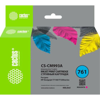 �������� �������� Cactus CS-CM993A �761 ��������� (400��) ��� HP HP DesignJet T7100/�7200