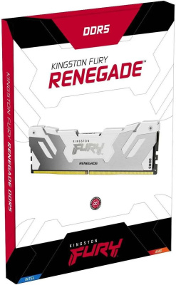 ������ DDR5 16GB 7200MHz Kingston KF572C38RW-16 Fury Renegade Black RTL PC5-57600 CL38 DIMM 288-pin 1.45� single rank Ret