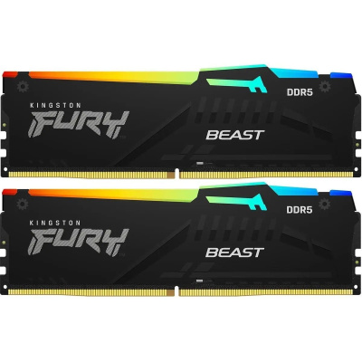 ����������� ������ Kingston Fury Beast Expo KF556C36BBEAK2-32 DDR5 - 2x 16�� 5600���, DIMM, Ret