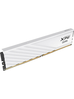 ����������� ������ ADATA LANCER DDR5 DIMM 16GB 5600MHz 2*8GB 46-45-45 1.1V WHITE DUAL TRAY