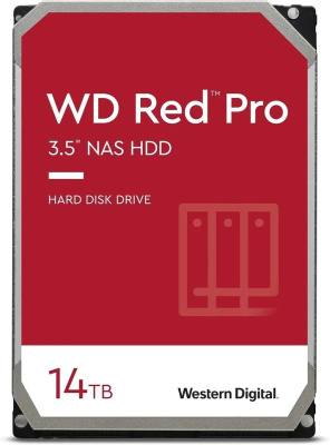 ������� ���� WD SATA-III 14TB WD142KFGX Red Pro (7200rpm) 512Mb 3.5"