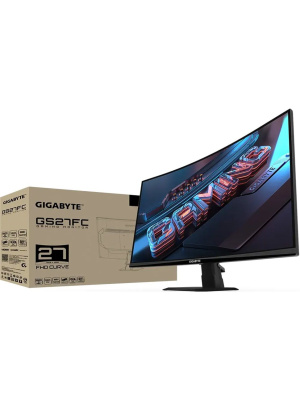 ������� Gigabyte GS27FC 27" {VA Curved  1920x1080 180Hz 1ms 250cd 1000:1 2xHDMI2.0 DisplayPort1.4 AudioOut}