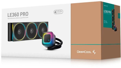 ������� �������� ���������� Deepcool LE360 Pro, 4-pin, ARGB, 120��, ������, retail (R-LE360PRO-BKAMMC-G-1)