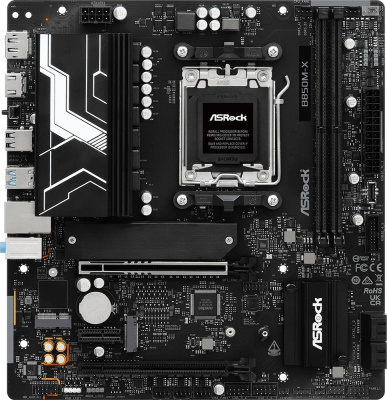 ����������� ����� ASRock B850M-X R2.0, Socket AM5, AMD B850, mATX, Ret