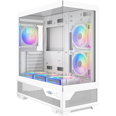 ������ �� SAMA V43, ��� ��, Midi-Tower, White (V43-WHADA6X1-GL)