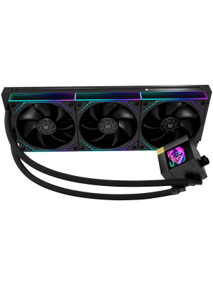 ��� Thermalright Core Matrix 360 Vision (360mm, LED, Black, ARGB/ Fans: 3x120mm, 68.9CFM, 28.2dBA, 2000RPM/ Pump height 64.4mm, Rad thickness 27mm/ S: 1700, 1200, 1851, 115X, AM5, AM4)