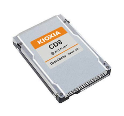 ������������� ���������� SSD KIOXIA Enterprise SSD KCD81VUG3T20  3D TLC NAND, PCIe 4.0 NVMe (x4), W/R 7200/3800, 3 DWPD, MTBF 2.5