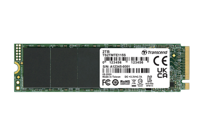 ���������� SSD 2Tb Transcend TS2TMTE115S, PCI-E 3.0 x4, M.2 2280