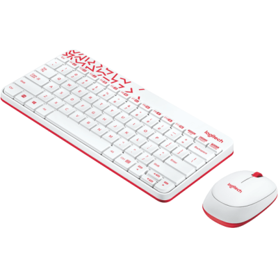 ��������: ����������+���� Logitech MK240 Wireless Combo Nano White (920-008160)