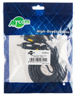  Atcom AT0711 Audio-Video 3RCA(m), 1.8 m