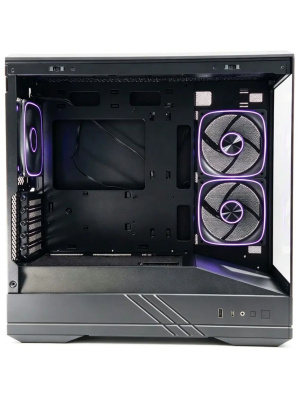 ������ Powercase GT3 ARGB, TG, Type-C, 3x 120�� ARGB PWM Fans, ������, mATX  (CMGT3B-A3)