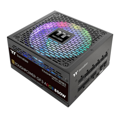 ���� ������� Thermaltake 850�� [PS-TPD-0850F4FAGE-1] Toughpower GF3 ARGB 850W /Fully Modular/Pure 14/Full Range/Analog/80 Plus Gold TTP-850AH3FSG-3 /EU/100% JP CAP/All Flat Cab
