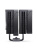 ����� JONSBO HX6280 Black LGA1851/1700/1200/115X/AM5/AM4 (TDP 280W, PWM, 130mm Black Fan*1, 120mm Black Fan*1, 6 �������� ������, ������ ����, ������, 4-pin) Retail