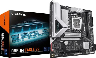 ����������� ����� Gigabyte B860M EAGLE V2, Socket-1851, Intel B860, mATX, Ret