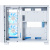 ������ XASTRA QR500M 6ARGB-FM-C10-UC White mATX/Aquarium/ 2 Curve Glass /6x120mm ARGB PWM FM fans/ Argb+PWM HUB 10port /Type-C/ QR500M-6FM12A-C10-UC-WH