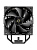 ����� Ocypus Iota A40 BK Dual Fan (220W, 4-pin PWM, LED temp., 156.7mm, Al/Cu, 4x6mm, 2x120mm, 77CFM, 29dBA, 2000RPM, S: 1851/1700/1200/115X, AM5/AM4, black)