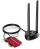 Сетевой адаптер Wi-Fi + Bluetooth Cudy WE4000 АХ5400 PCI Express (ант.внеш.съем) 1ант. Сетевой адаптер Wi-Fi + Bluetooth Cudy WE4000 АХ5400 PCI Express (ант.внеш.съем) 1ант.