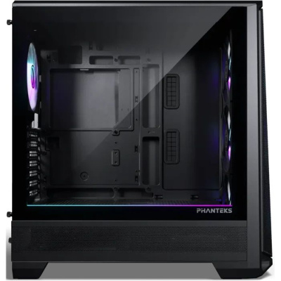 ������ PHANTEKS Eclipse G400A, Black, 4x140mm ARGB Fan + ARGB Strip, ������� ������ Tempered Glass, Mid-Tower / PH-EC400GA_DBK01