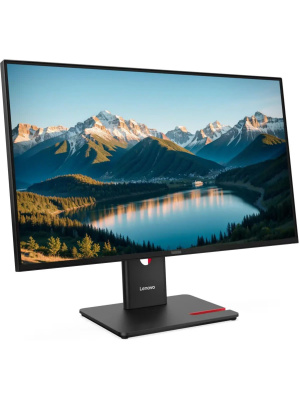 ������� Lenovo T27Q-40 27", 16:9, IPS, QHD, 4ms, 350cd, 120Hz, HDMI, DP, USB-C, USB, HAS