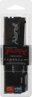 ������ DDR5 16GB 6000MHz Kingston KF560C36BBE2A-16 Fury Beast RGB RTL Gaming PC5-48000 CL36 DIMM 288-pin 1.35� single rank � ���������� Ret