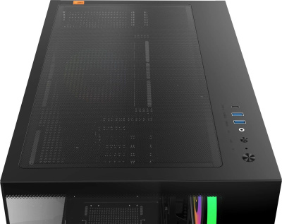 ������ �� Case Ocypus Gamma C74 BK ARGB, Midi-Tower, ��� �� (Gamma-C74-BKD400XX-GL)