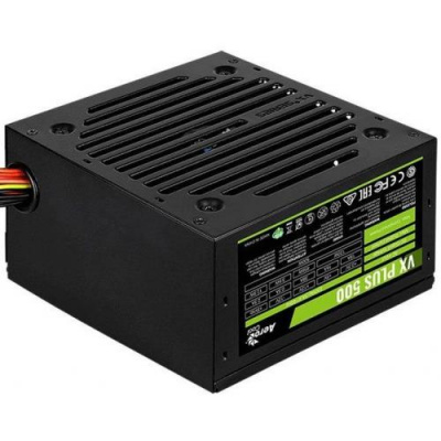 ���� ������� Aerocool 500W Retail VX PLUS 500 ATX v2.3 Haswell, fan 12cm, 500mm cable, power cord, 20+4P, 4+4P, PCIe 6+2P x1, PATA x3, SATA x3, FDD