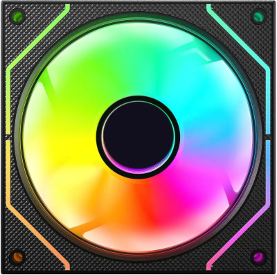 ���������� GMNG GG-CF120ARGB5-PWMBK ARGB 120x120x25mm ������ 4-pin 20-25dB 169gr Ret