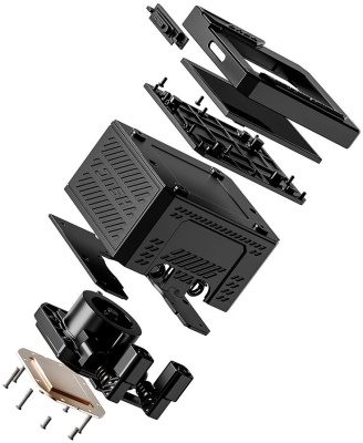 ������� �������� ���������� ID-Cooling DL360 Max ARGB Soc-AM5/AM4/1200/1700/1851 ������ 4-pin 14-31.2dB Al+Cu LCD 350W Ret