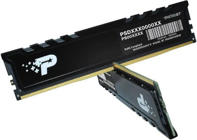 ������ DDR5 2x32GB 4800MHz Patriot PSP564G4800KH1 Signature Premium RTL PC5-38400 CL40 DIMM 288-pin 1.1� kit single rank Ret