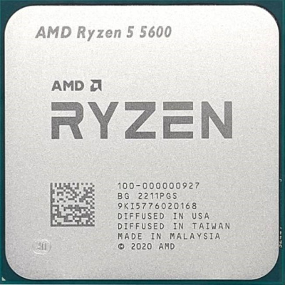 ��������� AMD Ryzen 5 5600 AM4  tray (100-000000927)