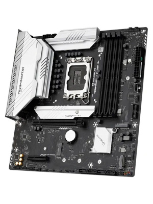 ����������� ����� MAXSUN MS-Terminator B760M D4 V2, LGA1700, B760, 4*DDR4, 4*SATA3, 3*M.2,  USB 3.2, USB 2.0, 1*PCIEx16, 1*PCIEx4, DP+HDMI,  mATX