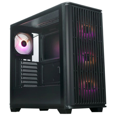 ������ XASTRA  A509 4ARGB-UC Black ATX/Mesh/ Screwless full-size TG /4x 120mm FC120 ARGB PWM fans/ Type-C/ A509-4FC12A-UC
