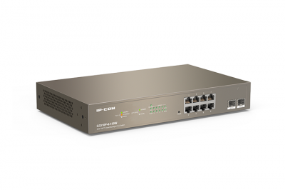 PoE-���������� TENDA IP-COM G3310P-8-150W 8GE+2SFP � �������� �����������