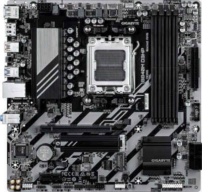 ����������� ����� Gigabyte B840M D3HP, AMD B840, AM5, mATX 