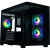 ������ XASTRA QR500M 3ARGB C10-UC Black mATX/Aquarium/ 2 Curve Glass /3x120mm ARGB PWM FM fans/ Argb+PWM HUB 10port /Type-C/ QR500M-3FM12A-C10-UC