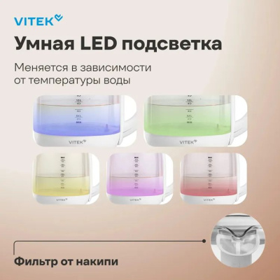 ������ ������������� Vitek VT-WK1045 1.7�. 2200�� ����� ������: ������