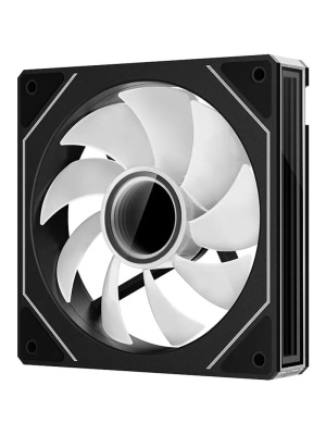 ���������� XASTRA FM120B ARGB single pack 120x120x25�� (Infinity lighting effect, ARGB, PWM, black)  BOX