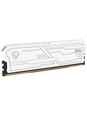 ����������� ������ Netac DDR4 Shadow III White 16Gb, 2666Mhz, [NTSHD4P26DP-16W] CL19, � ����������