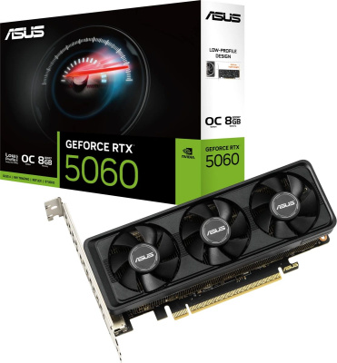 ���������� Asus nVidia GeForce RTX 5060 8Gb RTX5060-O8G-LP-BRK Ret low profile