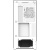 ������ Zalman MidiTower P40 Plus Prism White (4xCombo (3.5'' or 2.5"), USB TYPE-C, 2xUSB3.0, SIDE 3x120mm ARGB, REAR 1x120mm ARGB) (Zalman P40 Plus Pr