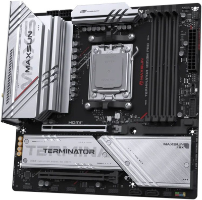 ����������� ����� Maxsun Terminator B850M PRO WIFI, Socket AM5, mATX, Ret