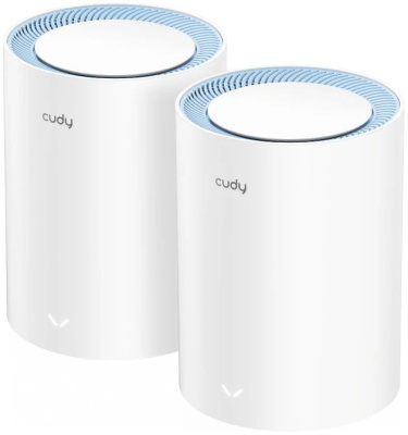 ��������� Mesh ������ CUDY M1200(2-Pack), Wi-Fi 5, AC1200, 2.4/5���, �����