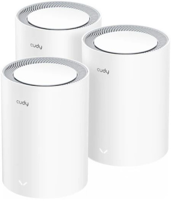 ������������� Cudy M3000(3-Pack), AX3000, Wi-Fi 6, AX3000, 2.4/5���, 1 LAN, �����