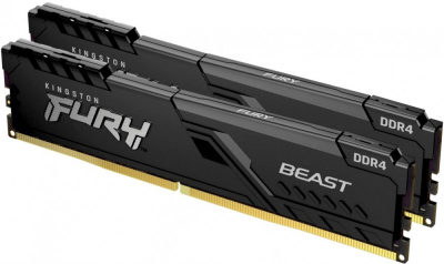 ����������� ������ 16Gb Kingston Fury Beast DDR4 3600MHz (KF436C17BBK2/16) (2x8Gb KIT) retail)