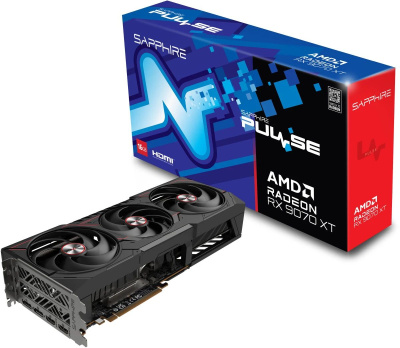 ���������� Sapphire AMD Radeon RX 9070 XT Pulse 16Gb (11348-03-20G) Ret