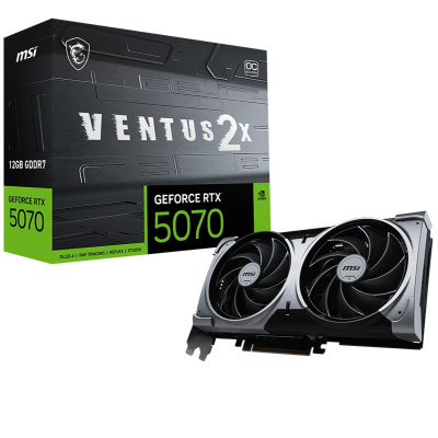 ���������� MSI NVIDIA GeForce RTX 5070 Ventus 2X OC 12GB GDDR7 RTL